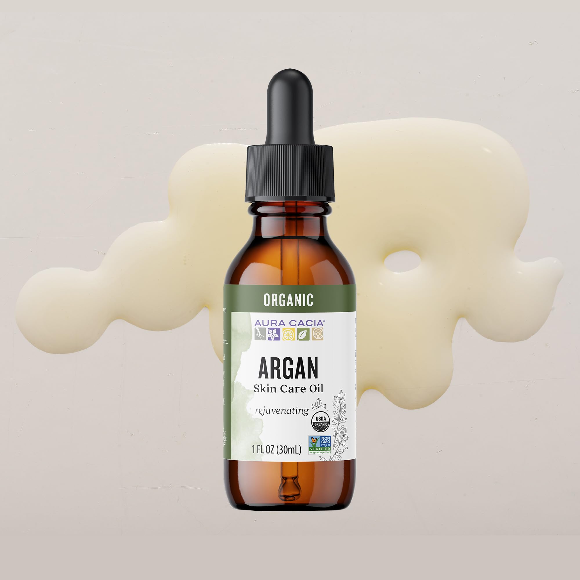 Amazon.com : Aura Cacia Organic Skin Care Oil, Argan, 1-Fluid